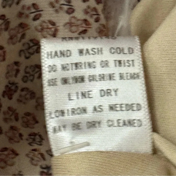 JODIFL Boho Mini Floral Print Dress Embroidered Top Long Sleeves Size Large - Picture 9 of 9